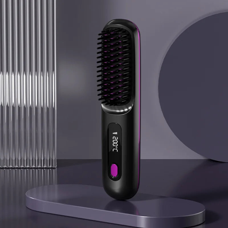 Pettine Lisciante Wireless Capelli